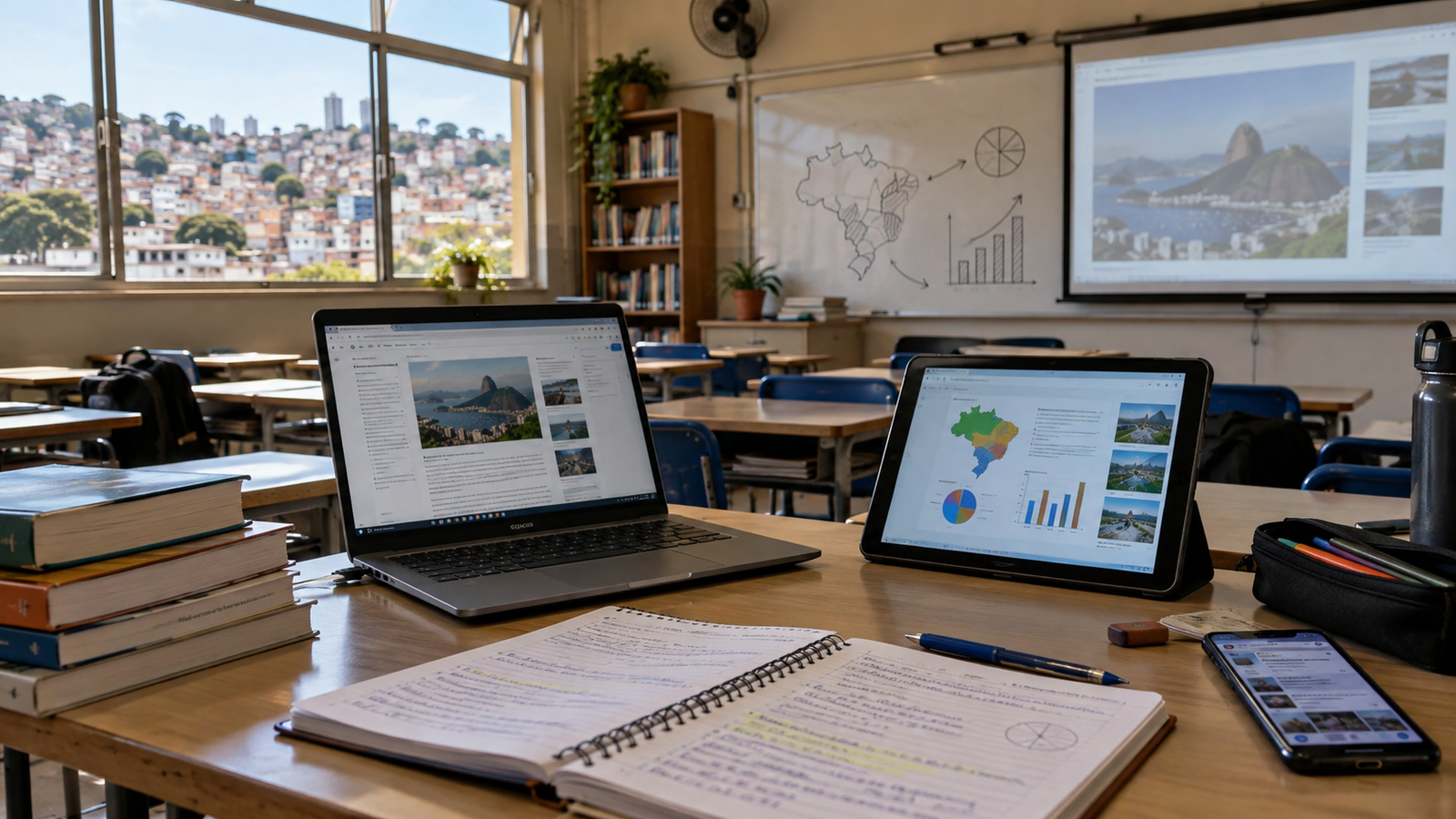 Tecnologia e democratização do ensino: entre o acesso digital e a formação de cidadãos críticos